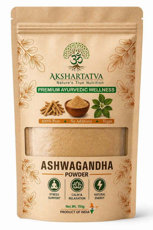 Akshartatva Ashwagandha Powder 150g | Stress Support, Calm & Relaxation