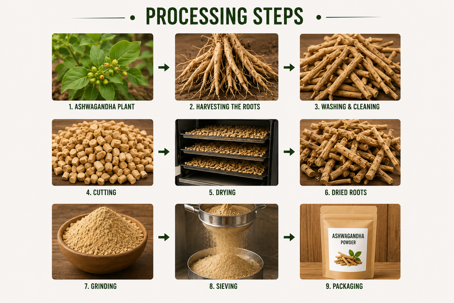 Ashwagandha Powder (Bulk)