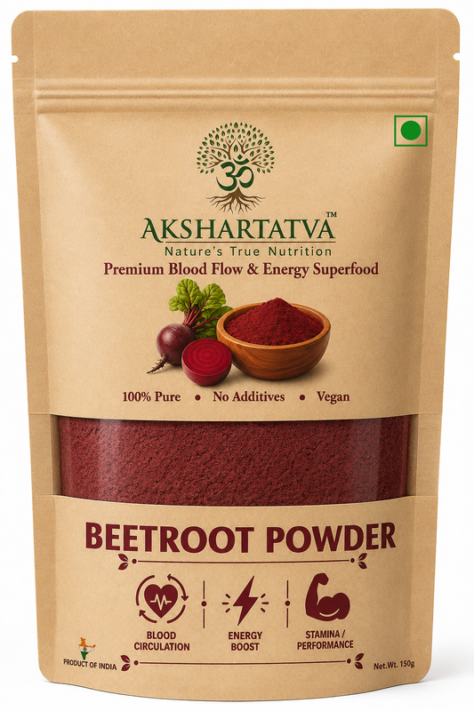 Akshartatva Beetroot Powder 150g | 100% Pure Natural | Vegan Superfood