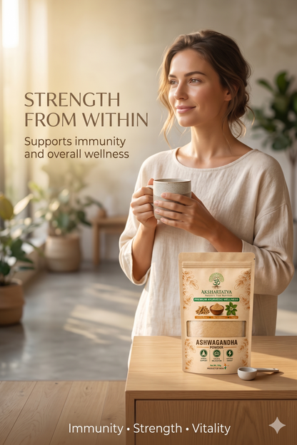 Akshartatva Ashwagandha Powder 150g | Stress Support, Calm & Relaxation